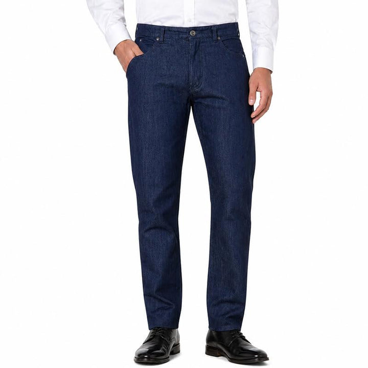 Men's Modern Fit Lightweight 100% Cotton Dress Pants