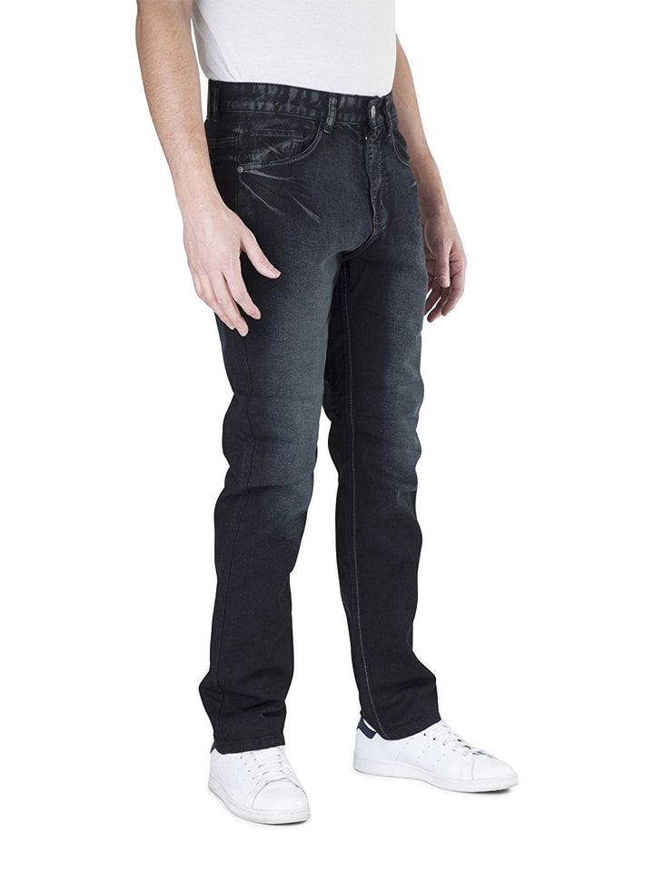 400 UOMO Men's Slim-Straight Fit Denim Jeans - Available in Many Colors