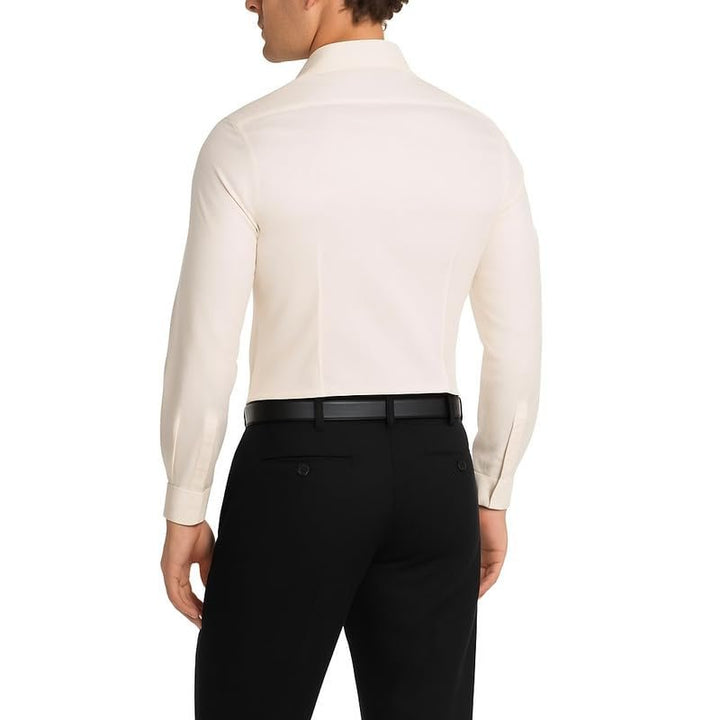 Modena Men's Extra Slim Fit Wrinkle Resistant Stretch Dress Shirt