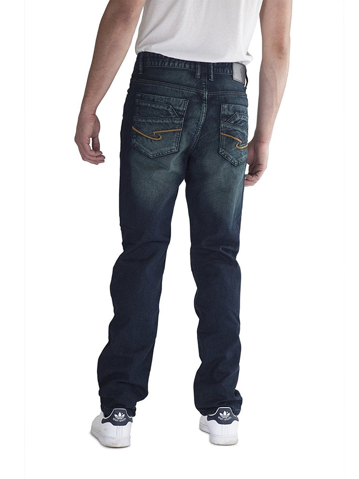 400 UOMO Men's Slim-Straight Fit Denim Jeans - Available in Many Colors