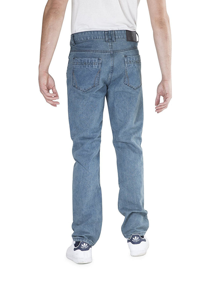 400 UOMO Men's Slim-Straight Fit Denim Jeans - Available in Many Colors
