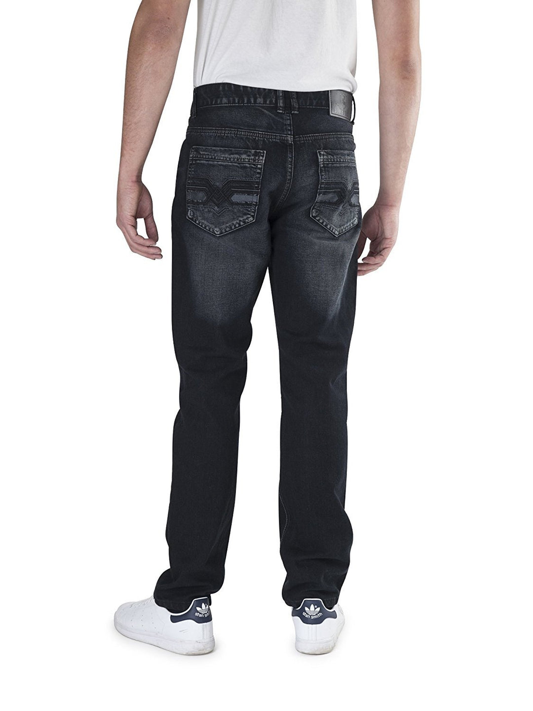 400 UOMO Men's Slim-Straight Fit Denim Jeans - Available in Many Colors