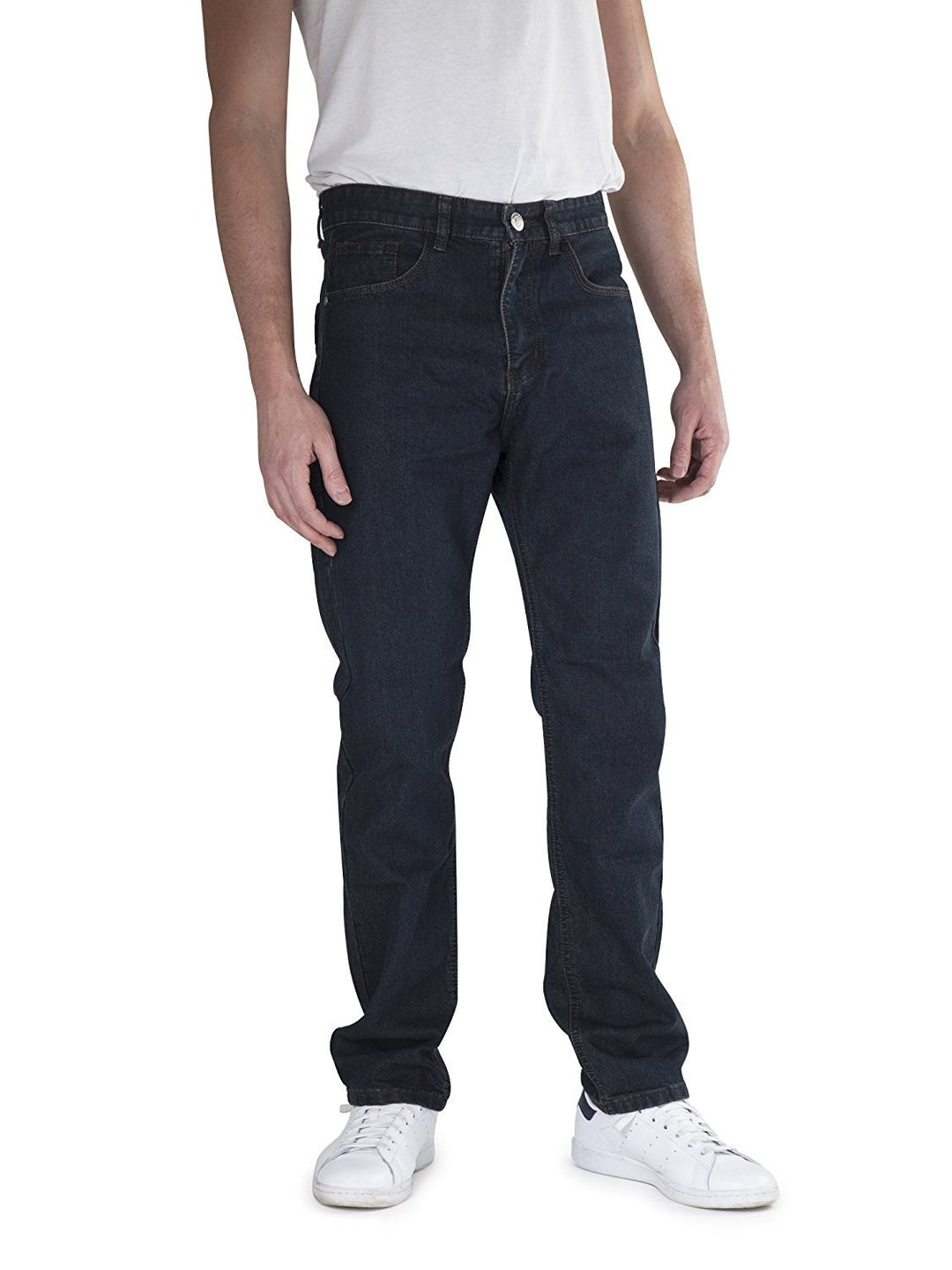 400 UOMO Men's Slim-Straight Fit Denim Jeans - Available in Many Colors