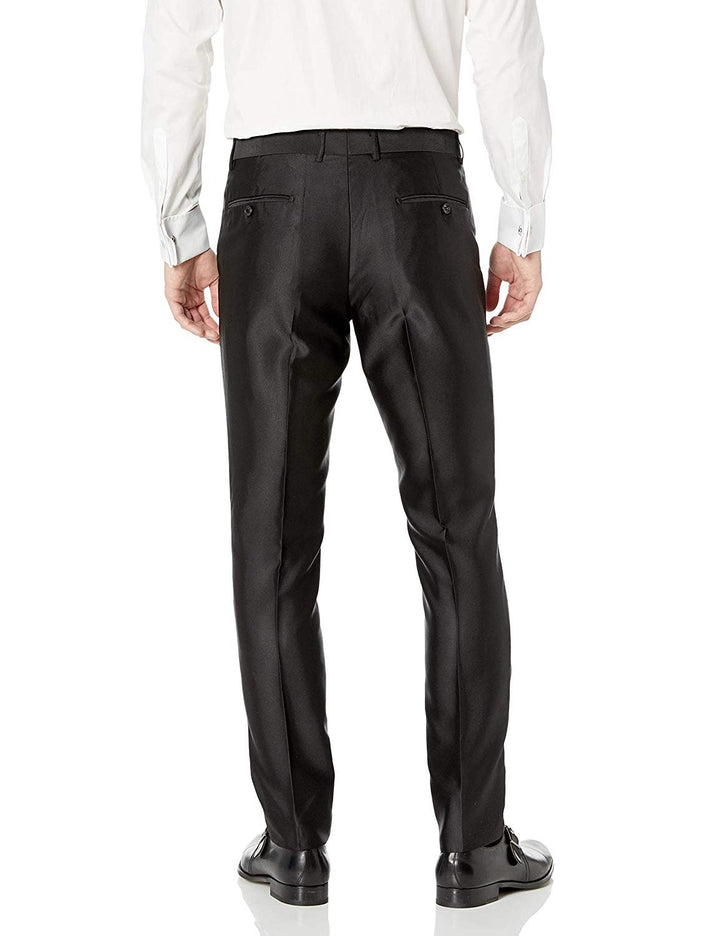 Adam Baker Mens 3-Piece Slim Fit Peak Lapel Formal Tuxedo Suit Set - Colors