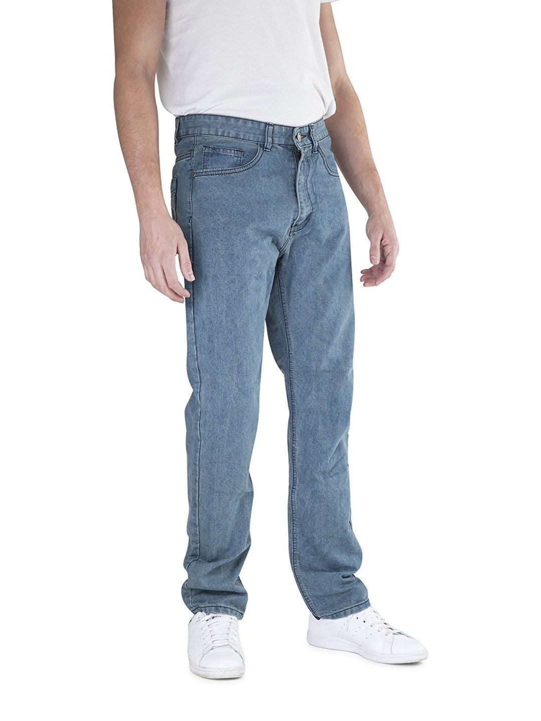 400 UOMO Men's Slim-Straight Fit Denim Jeans - Available in Many Colors