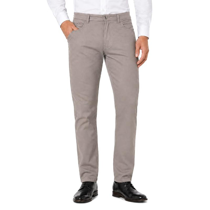 Men's Modern Fit Lightweight 100% Cotton Dress Pants