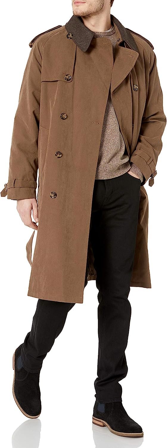 London Fog Men's Iconic Trench Coat