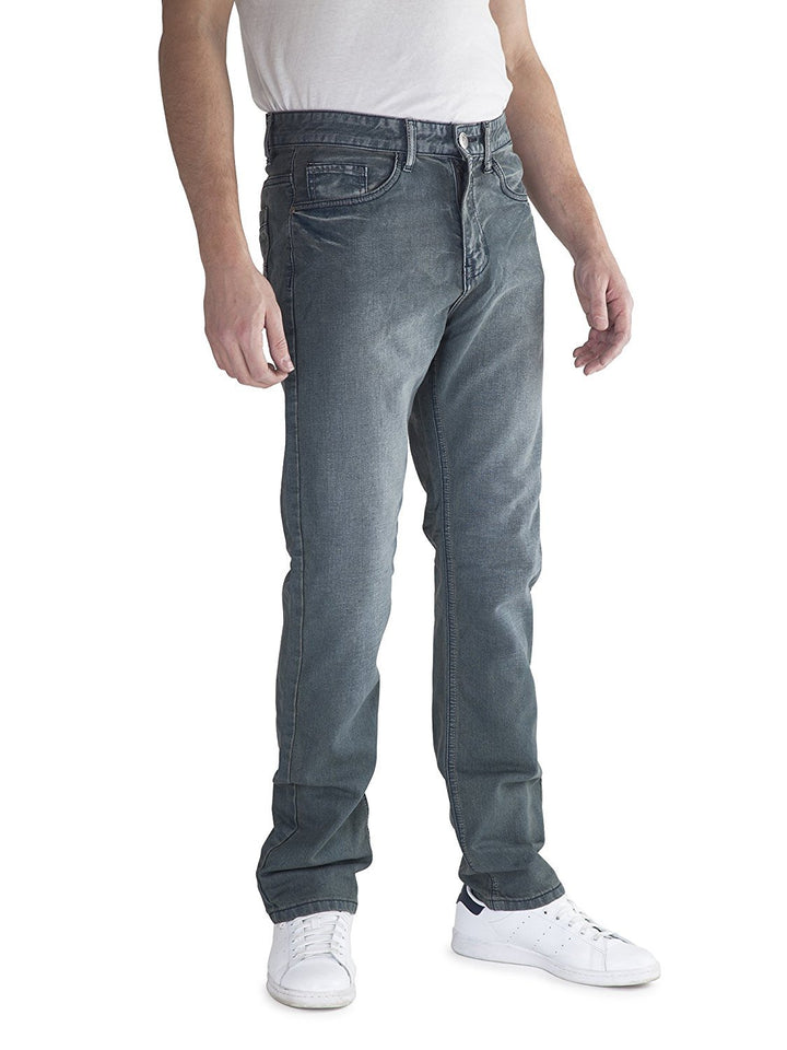 400 UOMO Men's Slim-Straight Fit Denim Jeans - Available in Many Colors