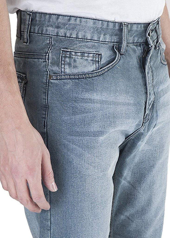 400 UOMO Men's Slim-Straight Fit Denim Jeans - Available in Many Colors