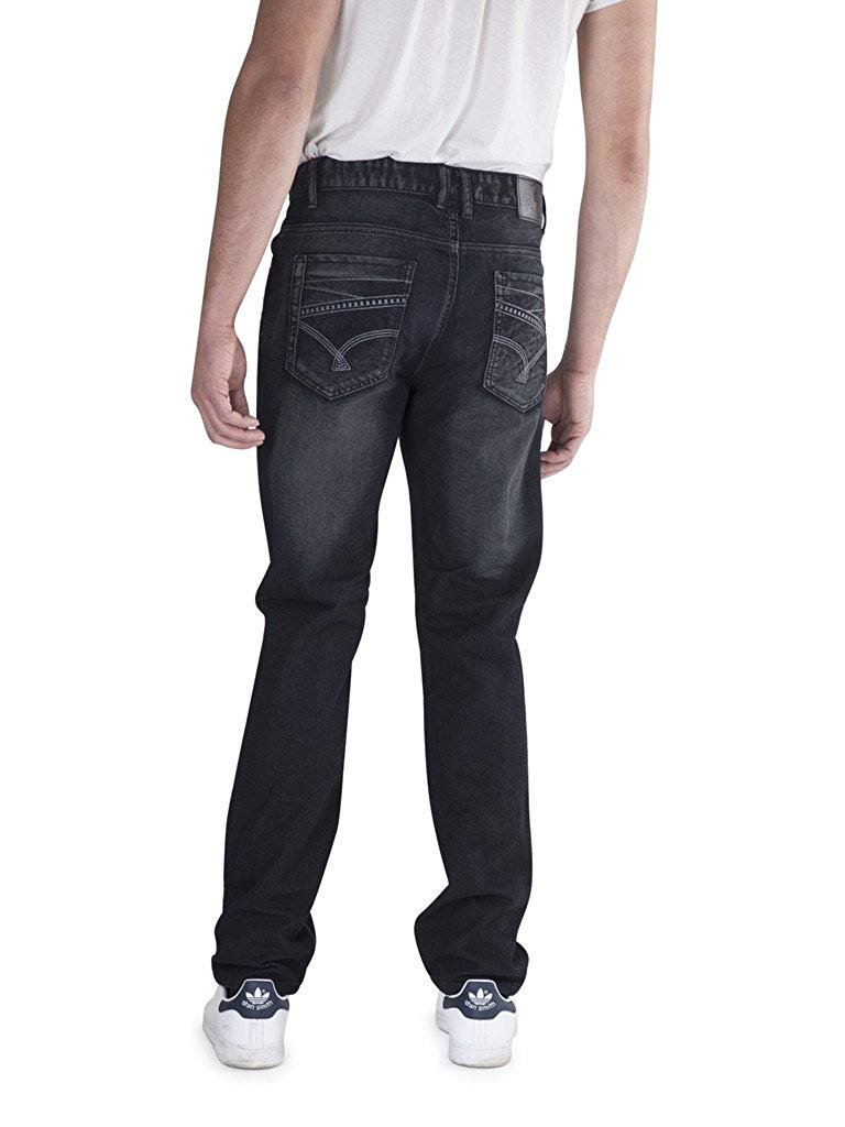 400 UOMO Men's Slim-Straight Fit Denim Jeans - Available in Many Colors