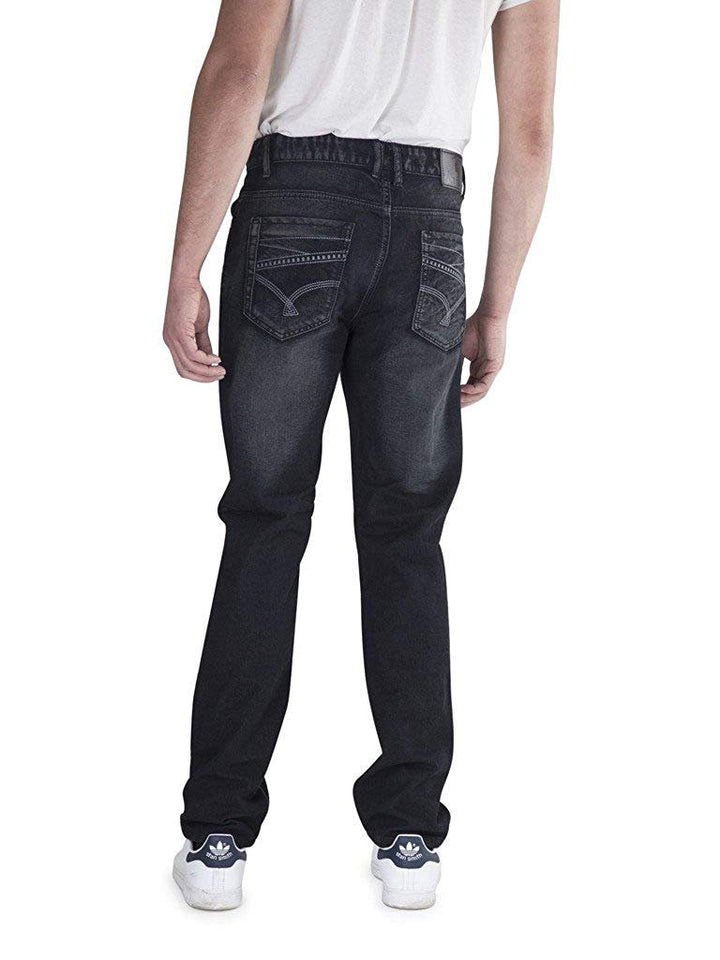 400 UOMO Men's Slim-Straight Fit Denim Jeans - Available in Many Colors