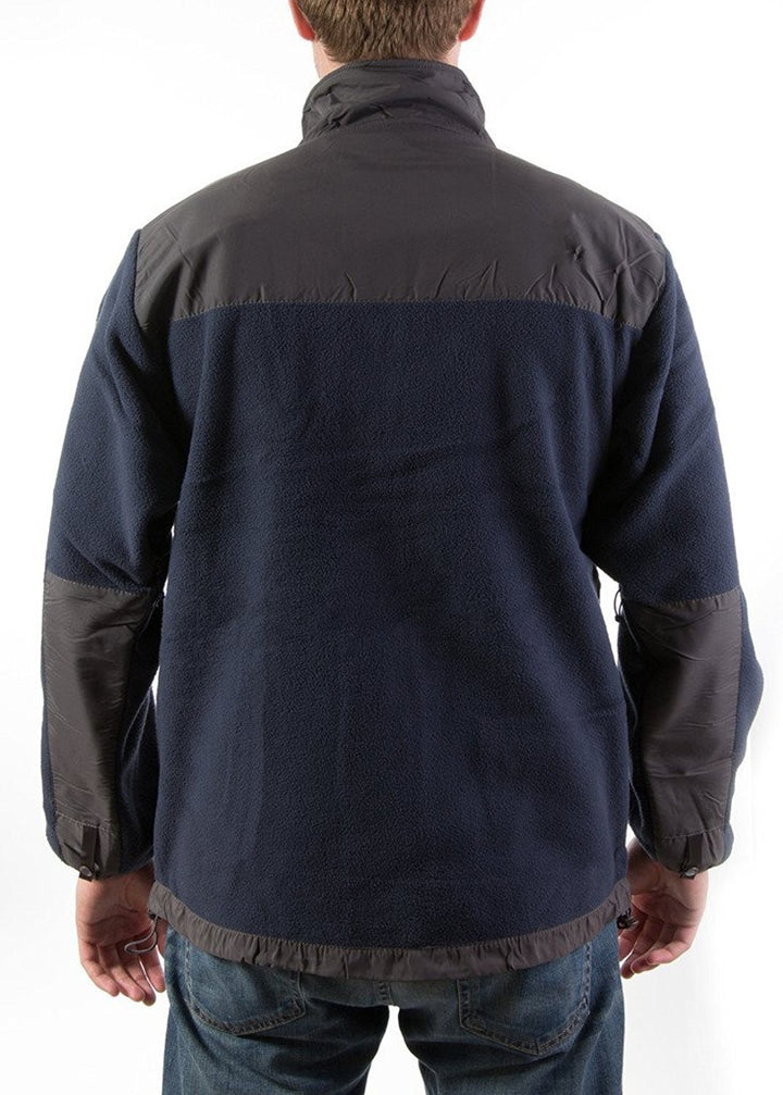 True Rock Men's Full Zip Two-Tone Performance Fleece Jacket - Colors - CLEARANCE - FINAL SALE