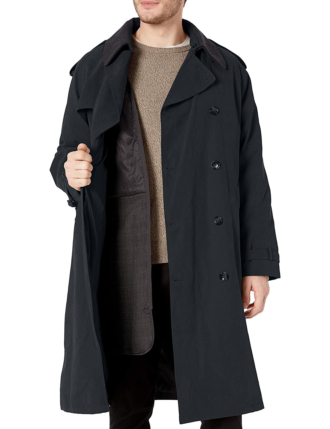 London Fog Men s Iconic Trench Coat Adam Baker