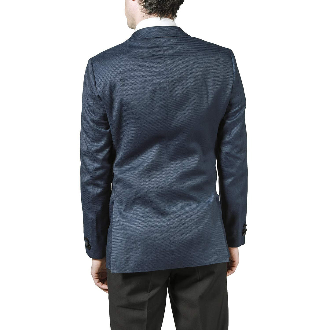London Fog Men's Peak Lapel & Shawl Collar Regular Fit Two Piece Tuxedo Suit - CLEARANCE - FINAL SALE
