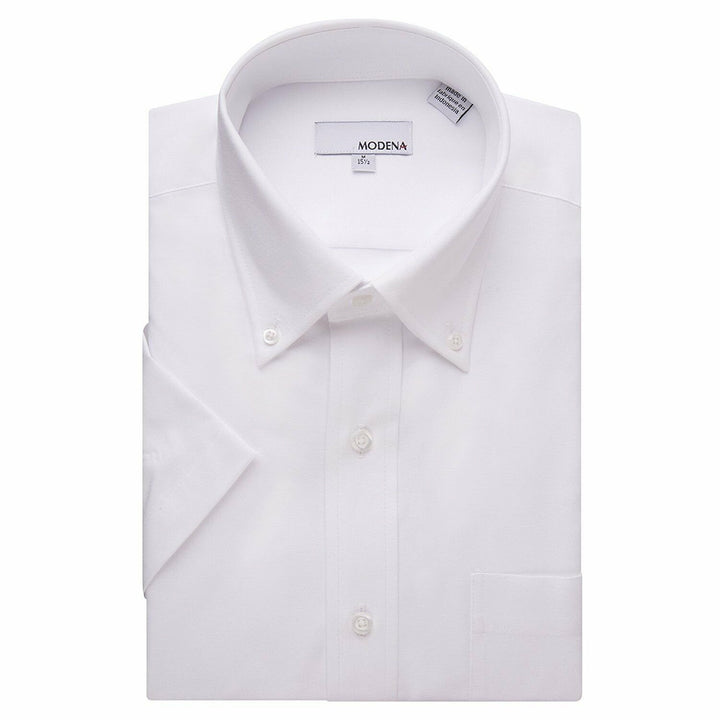 Modena Men’s Oxford Button Down Short Sleeve Dress Shirt (Including Big & Tall) - CLEARANCE, FINAL SALE!