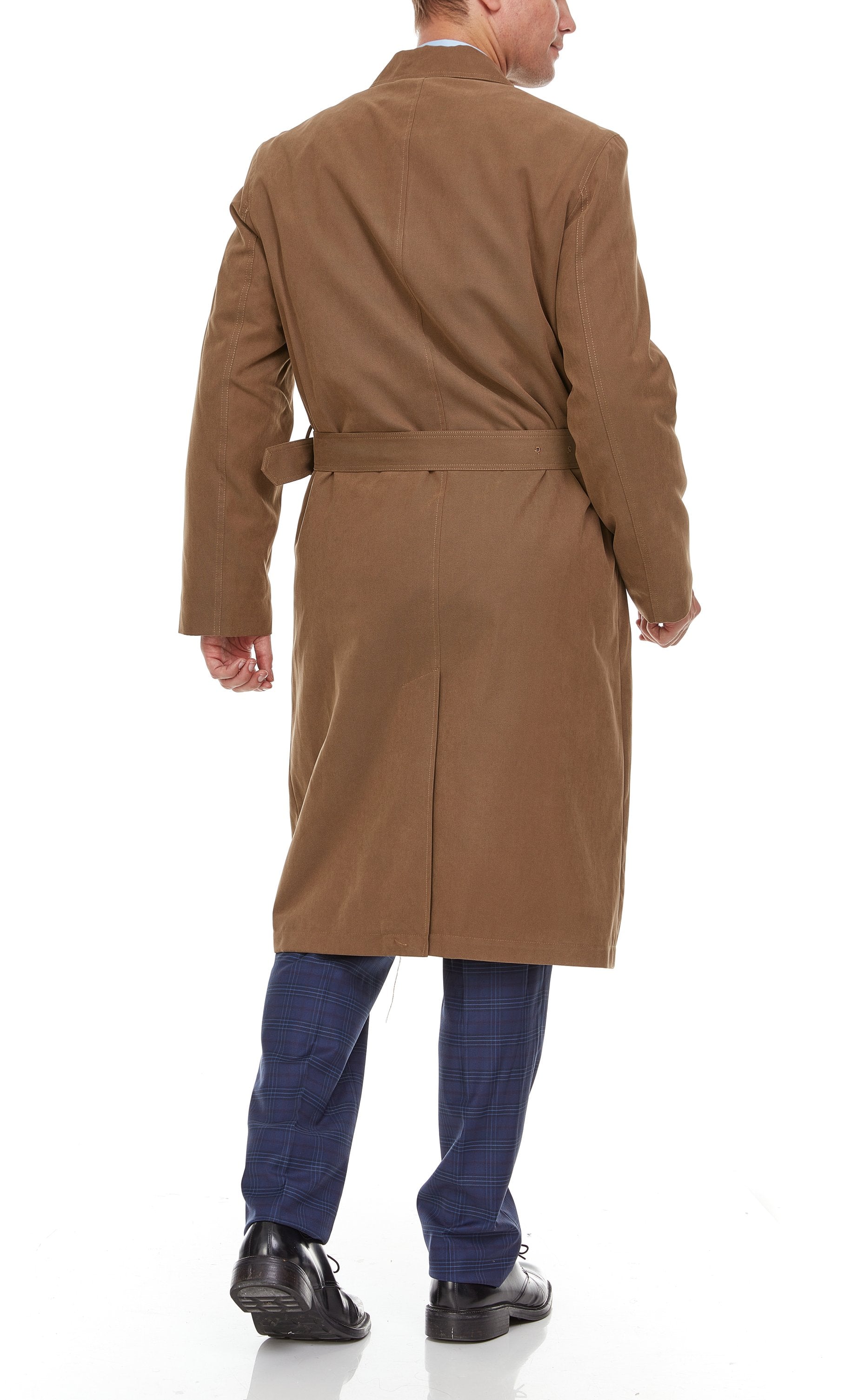 Mens single breasted trench on sale coat