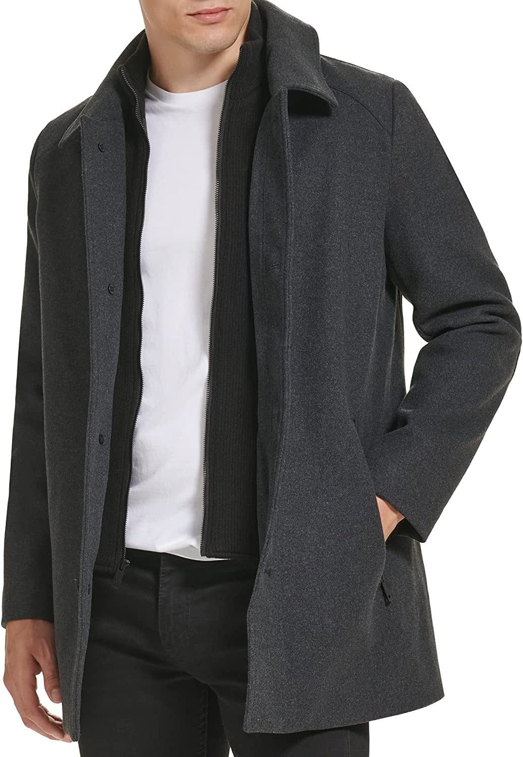 Kenneth Cole Men's Wool Coat