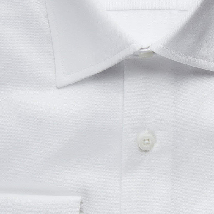 Proper Men's Regular Fit Wrinkle Free Solid Cotton Dress Shirt - Available in Colors