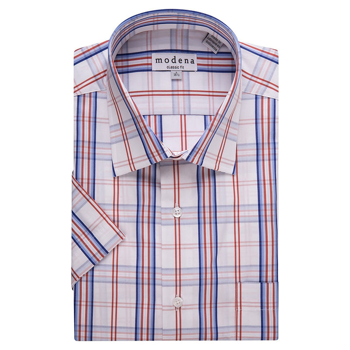 Modena Men's Classic Fit Short-Sleeve Dress Shirt - Big & Tall Sizes Available