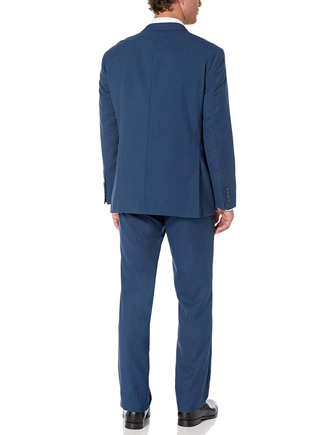 Adam Baker Men's Modern Fit Double-Breasted 2-Piece (Jacket & Pants) Suit - Colors