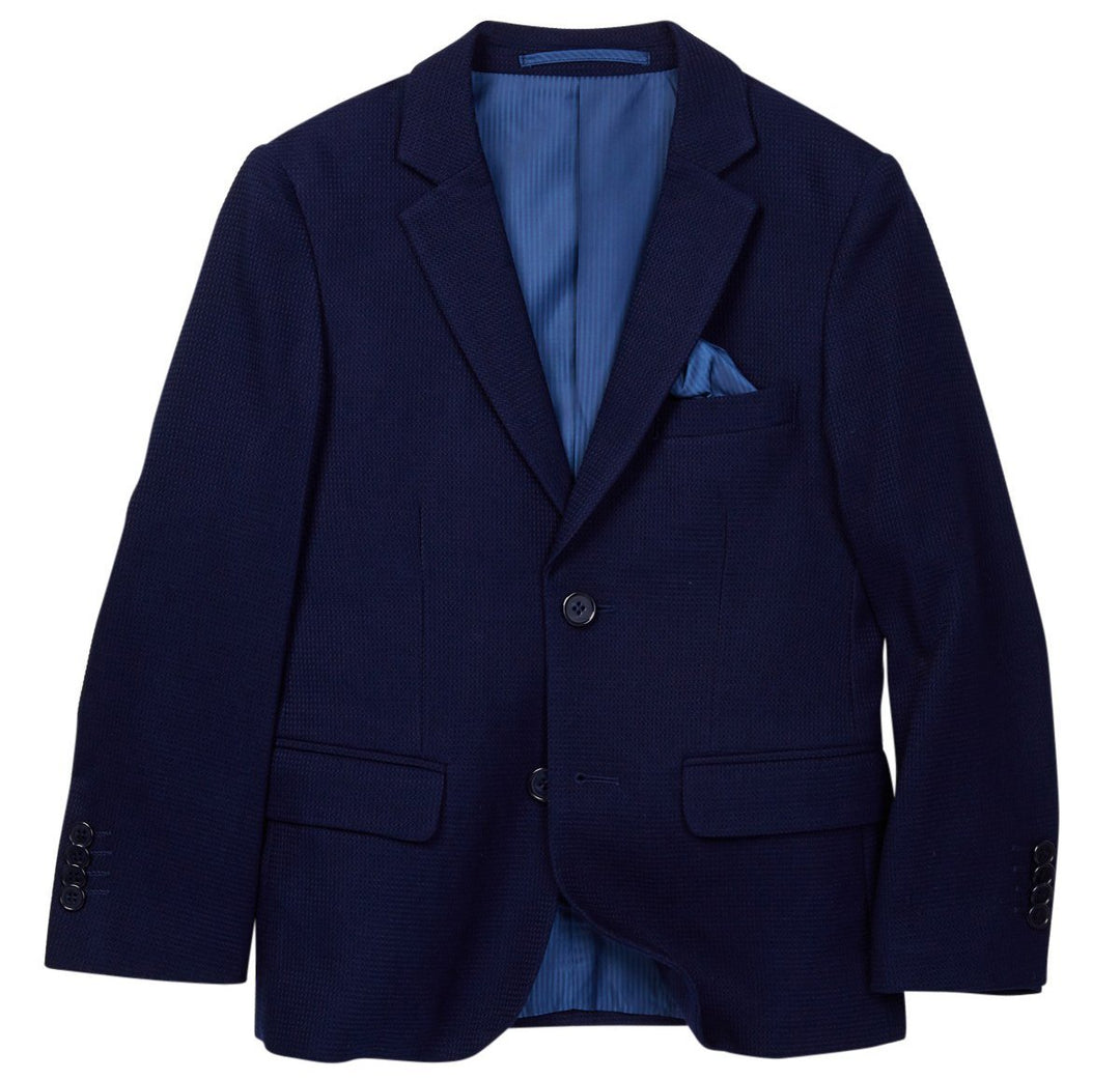Isaac Mizrahi Boy's 2-20 Modern Fit Knit Blazer Single Brested Sport Coat - CLEARANCE - FINAL SALE