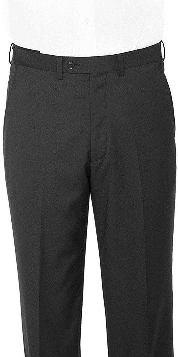 Adam Baker Men's Regular & Slim Fit Two-Piece Notch Lapel Tuxedo Suit - CLEARANCE