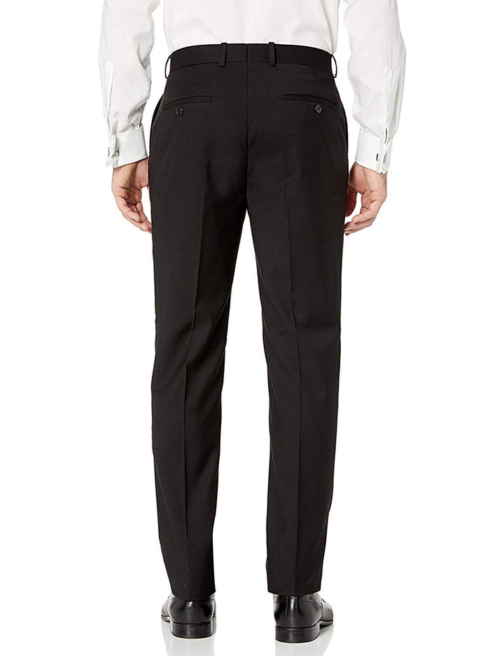 Adam Baker Men's Slim Fit One Button Satin Shawl Collar 2-Piece Tuxedo Suit - Available in Colors