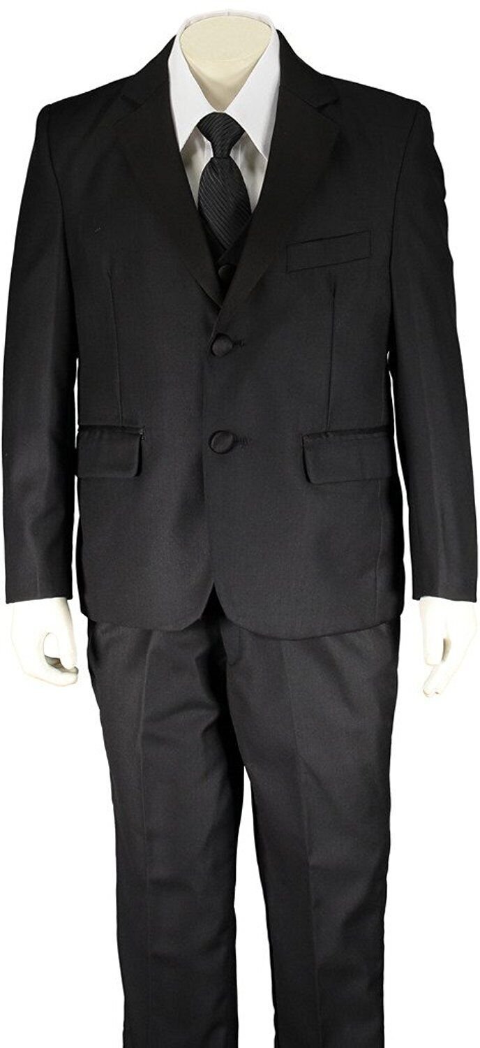 Art Hoffman Boy's Regular Fit 5-Piece Formal Tuxedo Suit Set - CLEARANCE, FINAL SALE!