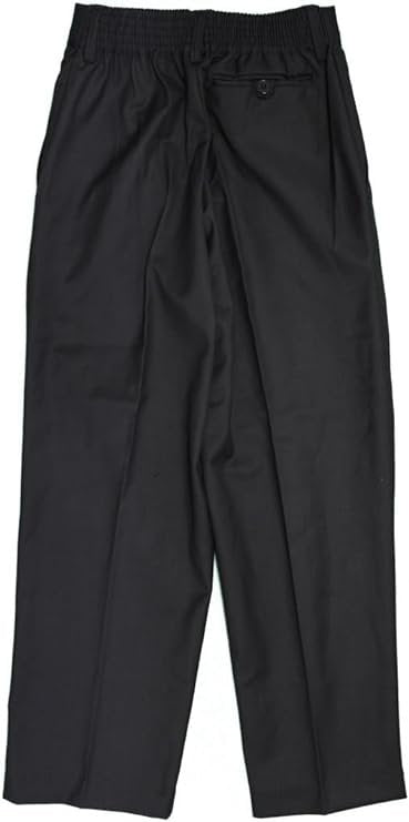 Armando Martillo Boys Flat Front Elastic Waist Dress Pants (Regular & Husky Fits)