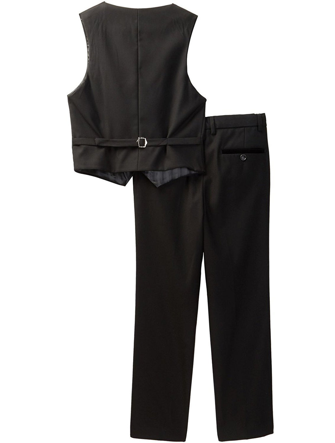 Isaac Mizrahi Boy's 3 Piece Velvet Shawl Collar Formal Tuxedo Suit Set