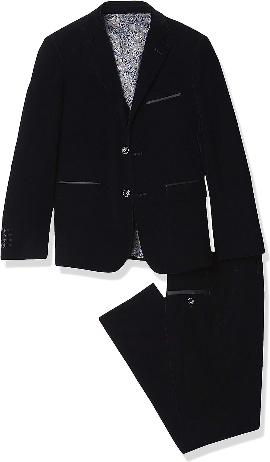 Isaac Mizrahi Boys' Slim Fit Piece Velvet Suit – Adam Baker