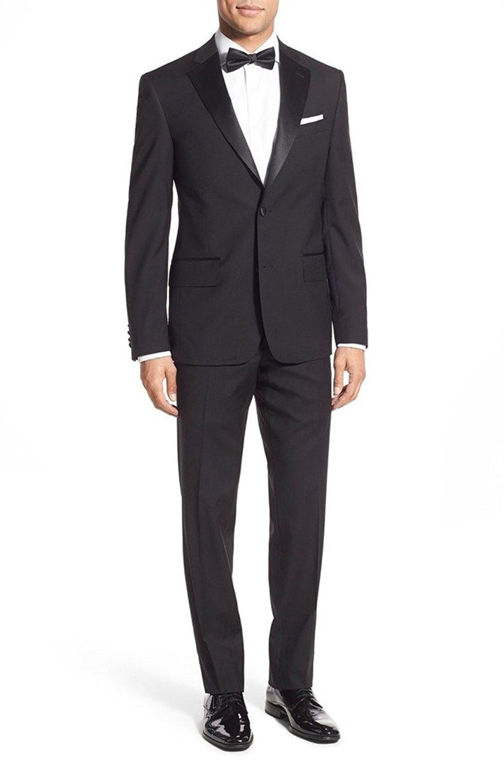 BH Men's Single Breasted Slim Fit Notch Lapel 2-Piece Formal Tuxedo Suit Set - CLEARANCE - FINAL SALE !