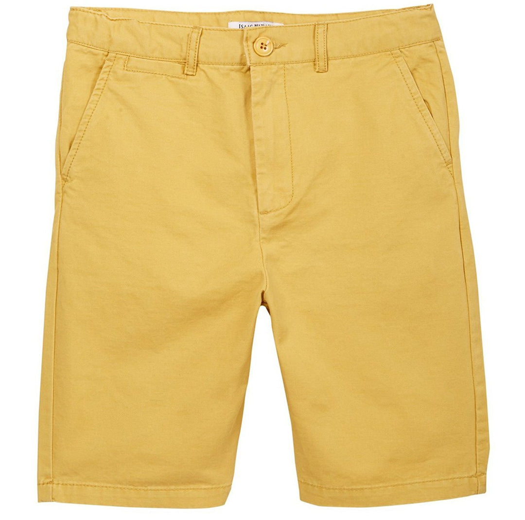 Isaac Mizrahi Boy's Slim Fit Flat Front Adjustable Waist 100% Cotton Shorts- CLEARANCE - FINAL SALE