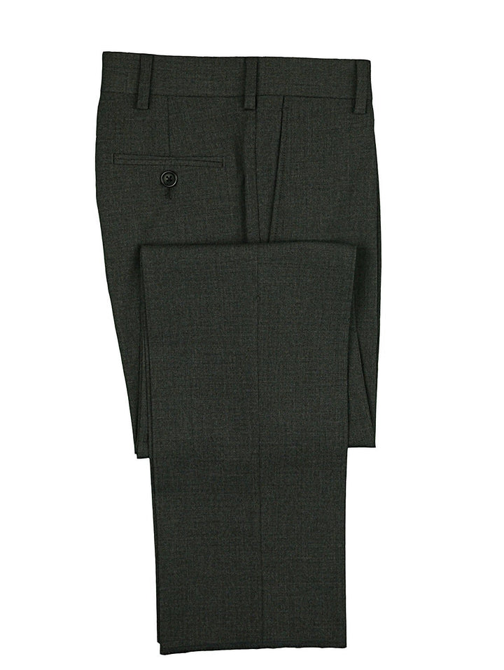 Tallia Boy's Wool Blend Flat Front Dress Pant - Slim - Regular & Husky Sizes