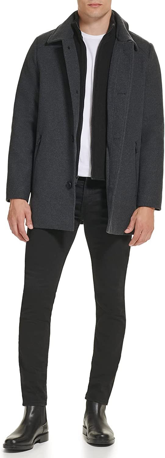 Kenneth cole men's hot sale wool coat