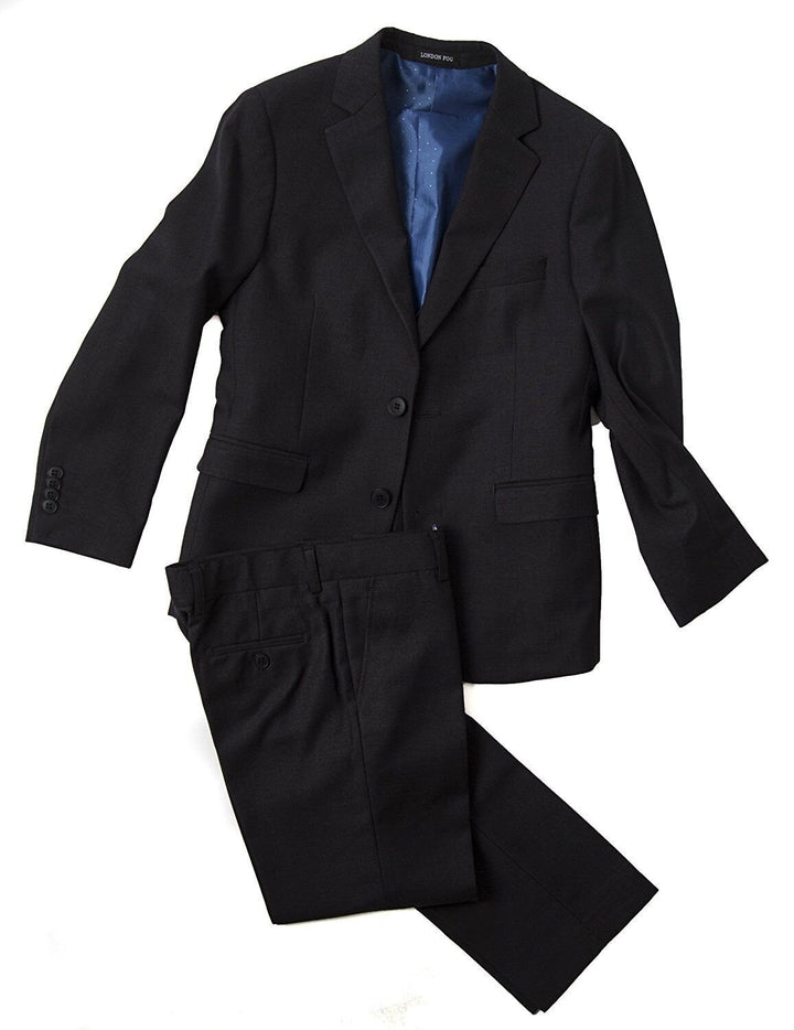 London Fog Boy's 4-18 Modern Fit 3-Piece Formal Luxury Suit Set - CLEARANCE - FINAL SALE