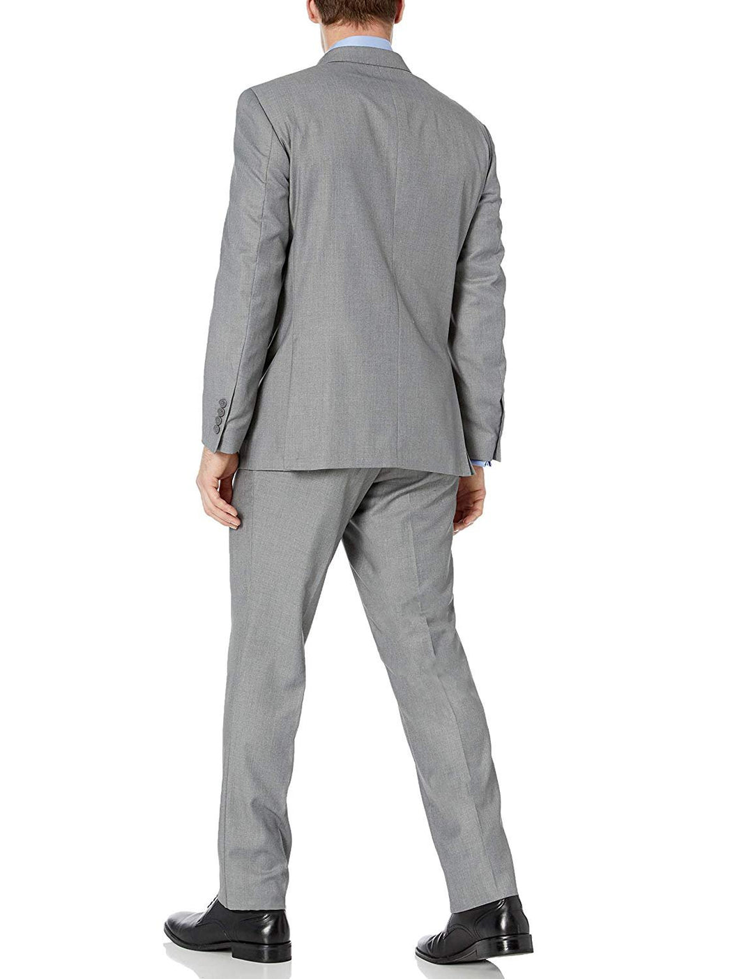 Adam Baker Men's Modern Fit Double-Breasted 2-Piece (Jacket & Pants) Suit - Colors