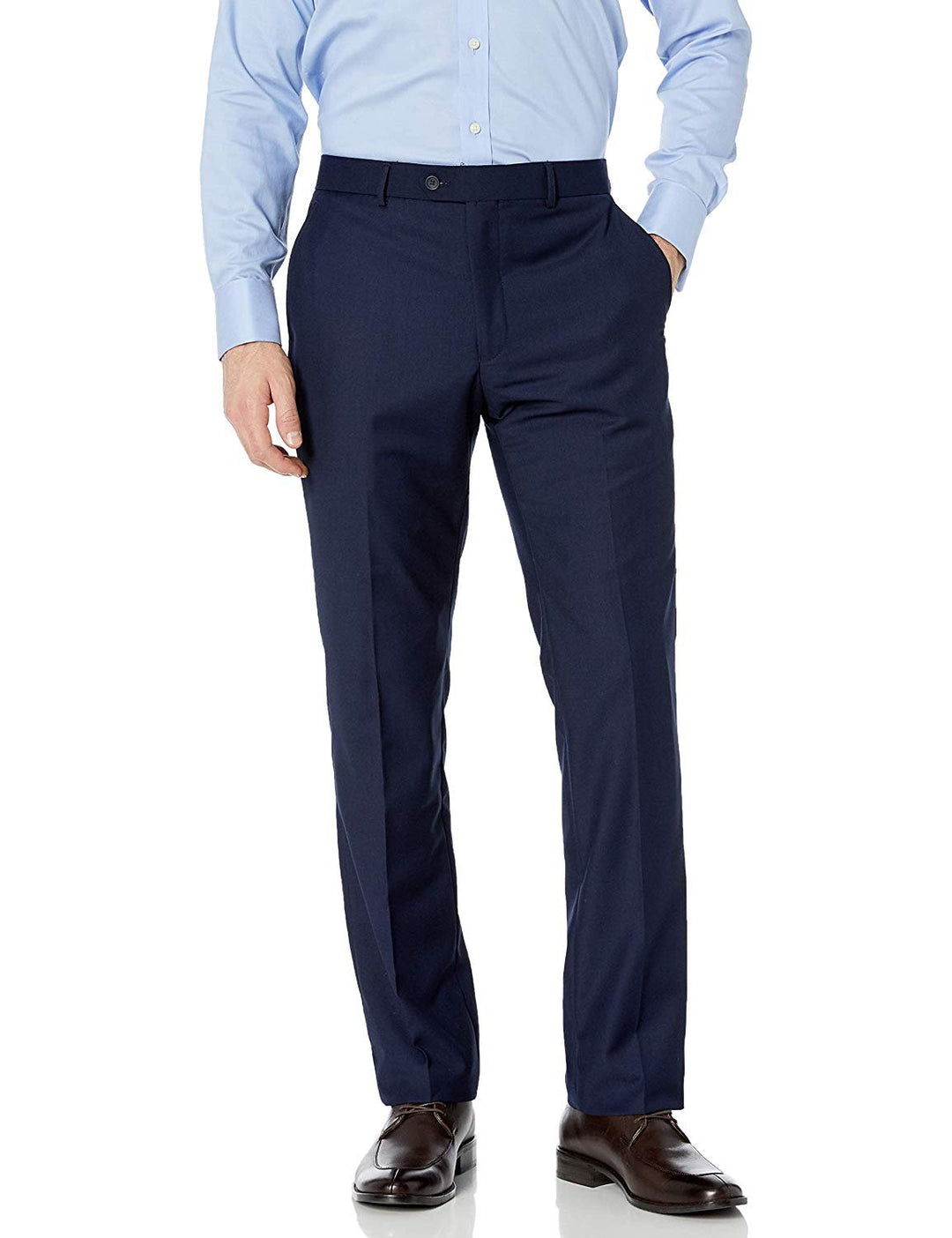 Adam Baker Men's Modern Fit Double-Breasted 2-Piece (Jacket & Pants) Suit - Colors