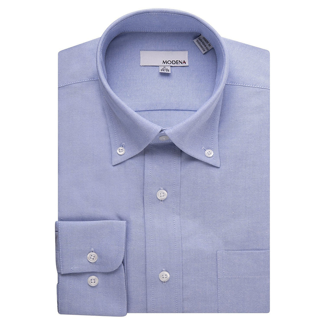 Modena Men’s Oxford Button Down Long Sleeve Dress Shirt (Including Big & Tall) - CLEARANCE, FINAL SALE!
