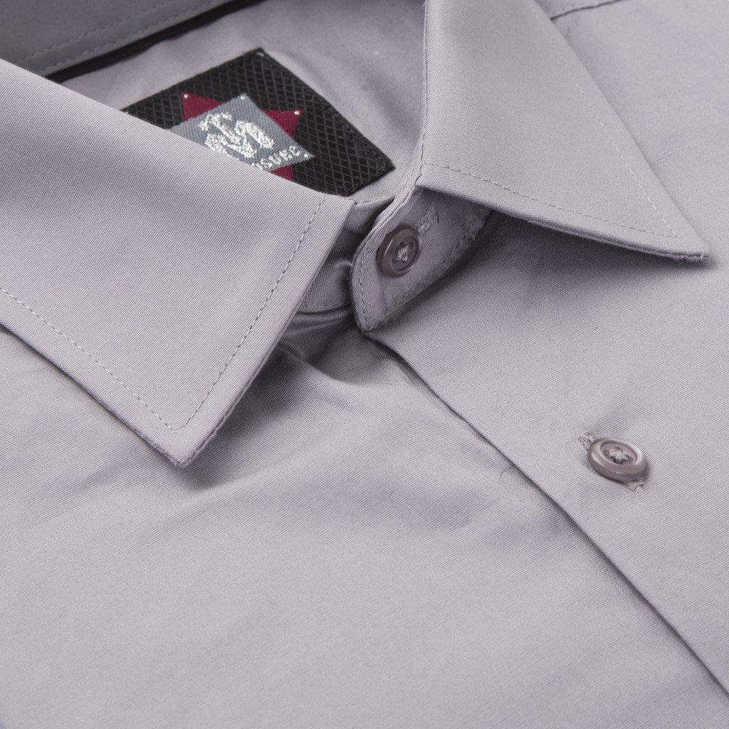 mens cotton spandex dress shirts Platini Mens Satin Cotton/Spandex Shirt