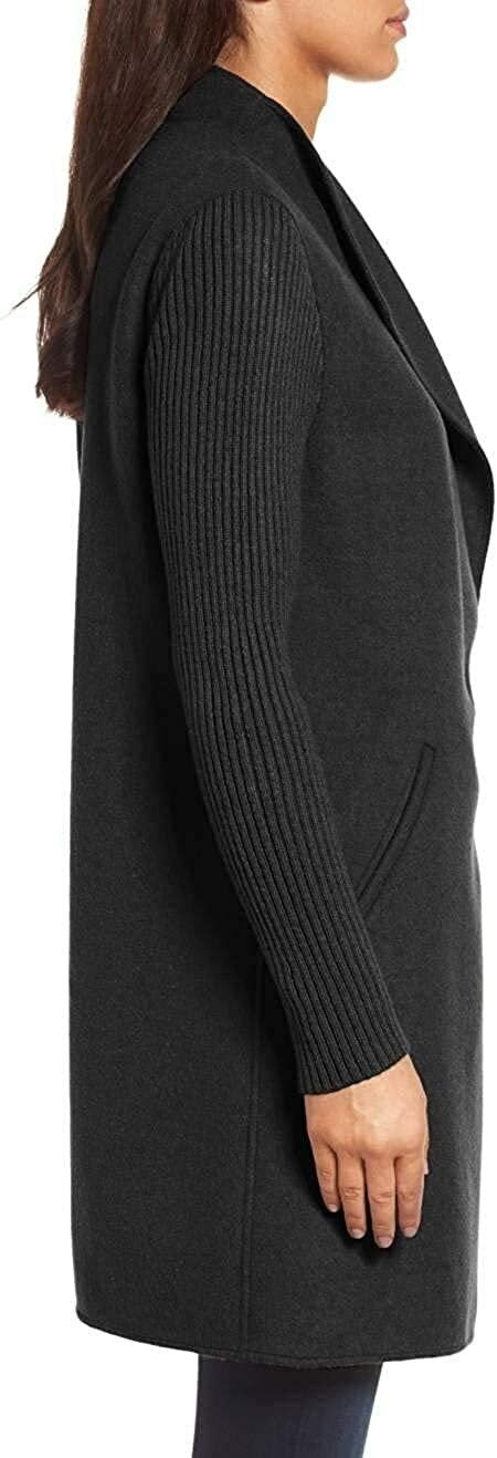 Kenneth cole outlet funnel neck coat