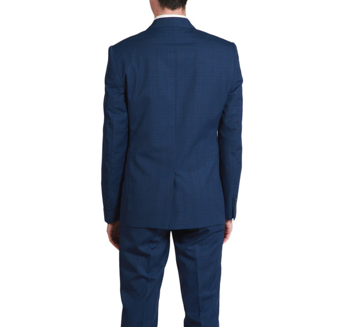 Adam Baker Men's Slim Fit Single Breasted Notch Lapel 2-Piece Suit