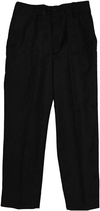 Armando Martillo Boys Flat Front Elastic Waist Dress Pants (Regular & Husky Fits)