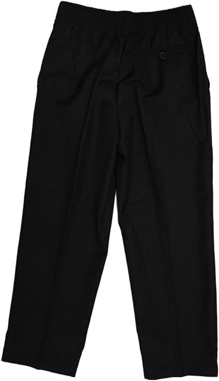 Armando Martillo Boys Flat Front Elastic Waist Dress Pants (Regular & Husky Fits)