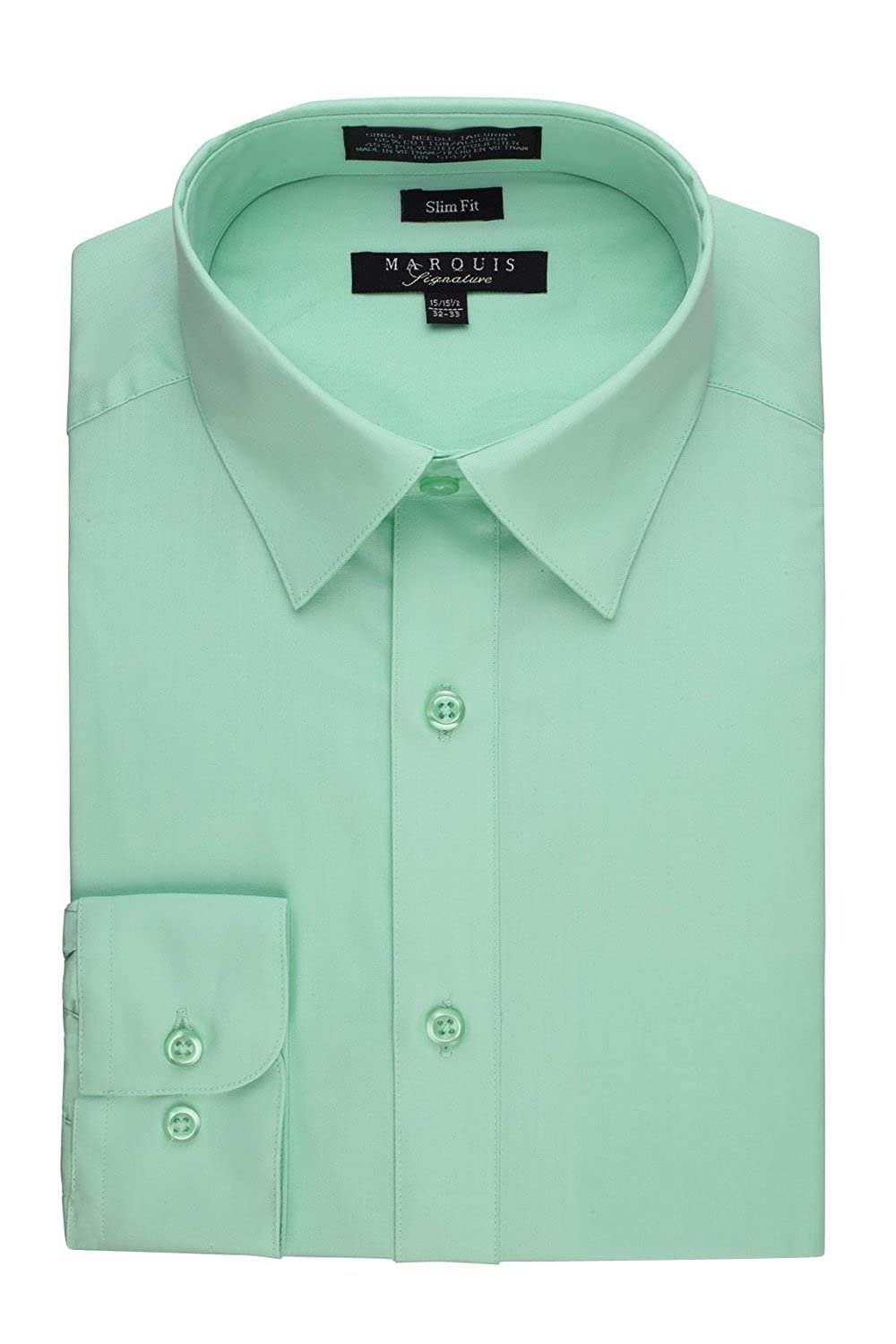marquis dress shirts Shirt MarQuis 009 Regular Fit Dust Rose quality broadcloth fabric as our basic dress shirts Marquis Men's Basic Slim Fit