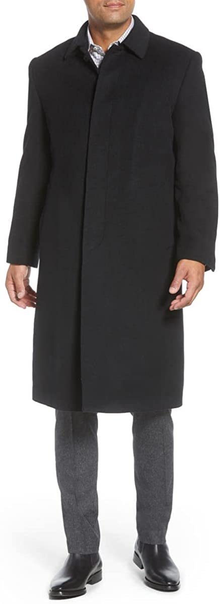 HART SCHAFFNER MARX Men's Wool Blend Coat