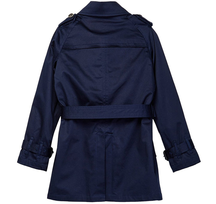 Isaac Mizrahi Boy’s Double Breasted Belted Trench Coat-Raincoat - CLEARANCE - FINAL SALE