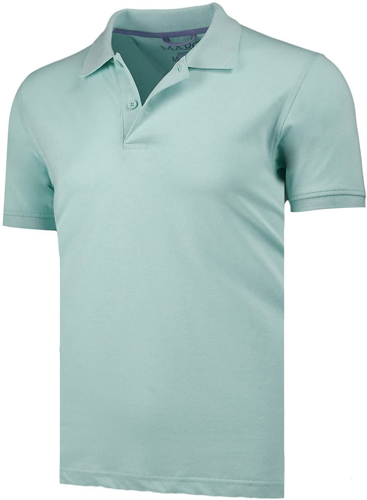 Marquis Men's Solid Jersey Polo