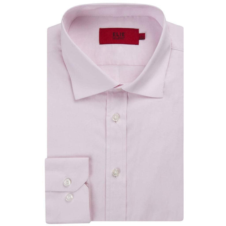 Elie Balleh Men's 100% Cotton Slim Fit Long Sleeve Solid Dress Shirt - CLEARANCE - FINAL SALE