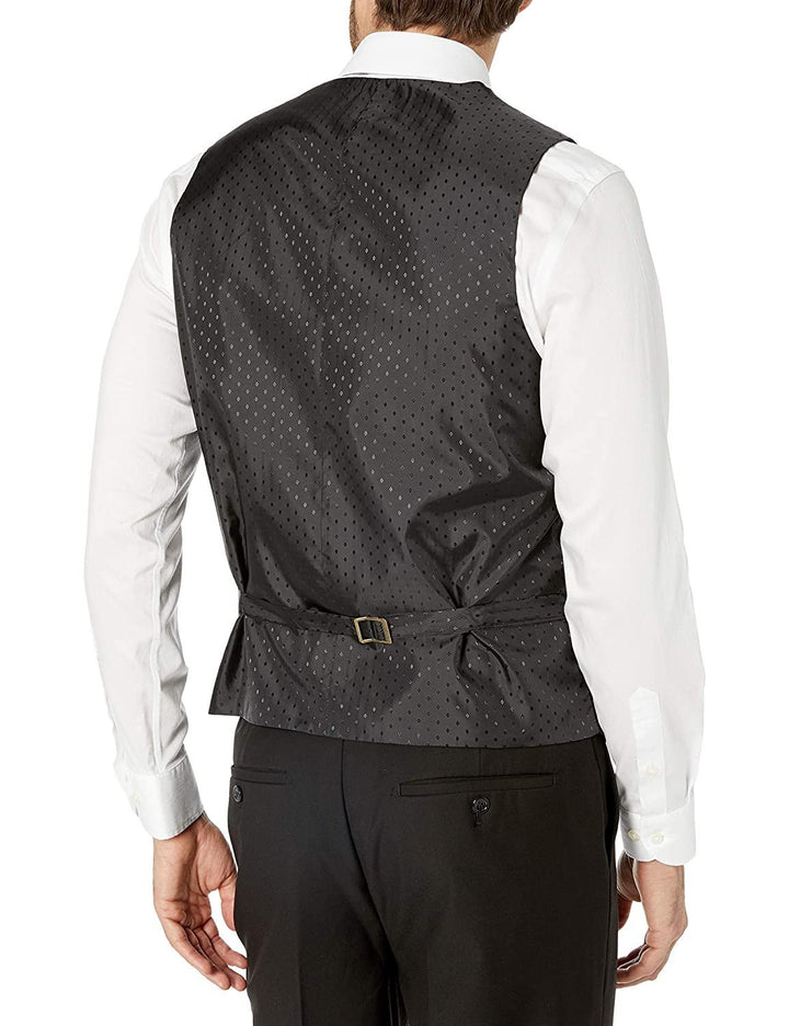 Adam Baker Men's 3-Piece (Jacket, Vets, Trousers) Slim Fit Patterned Tuxedo Suit Set CLEARANCE - FINAL SALE !!